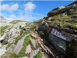 Parkplatz Innerfragant - Duisburger Hütte